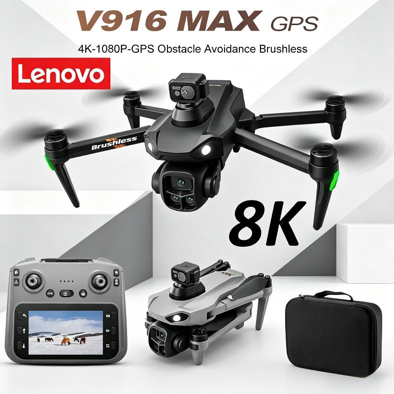 Drone Thermal Imaging - Drone Professionale Lenovo V916MAX 8K HD