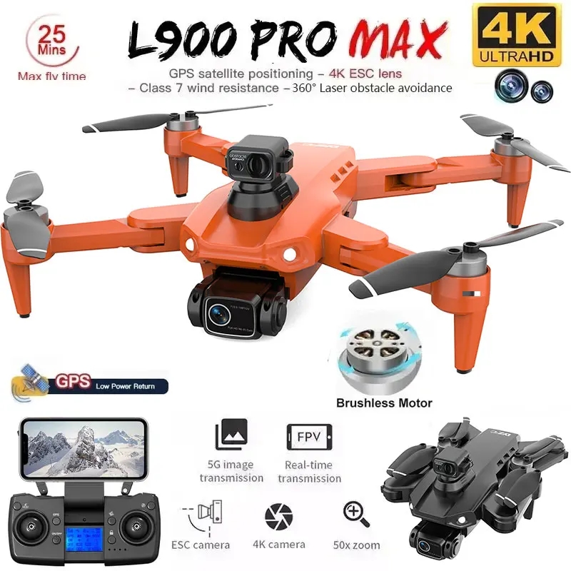 L900 Pro MAX GPS Drone 4K Prof - Drone Mapping recensione e prezzo