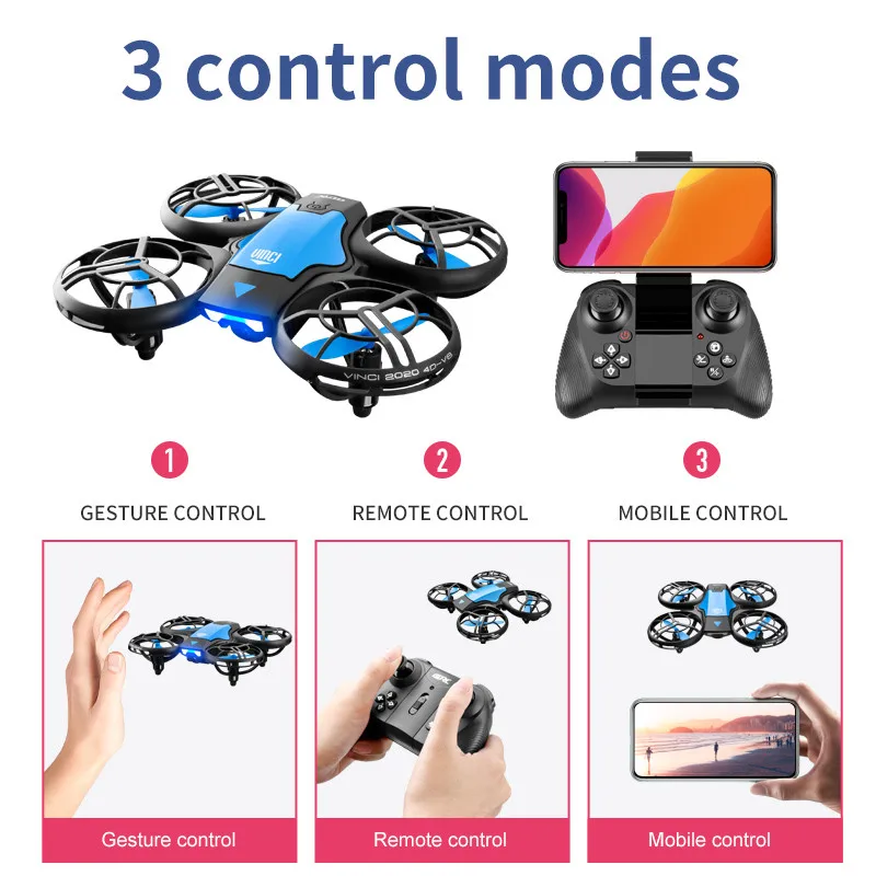 Nuovo Mini Drone V8 con Teleca - Drone Mapping recensione e prezzo